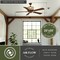 Vaxcel Yellowstone 56" Ceiling Fan Bronze FN56305BBZ - alternate 6
